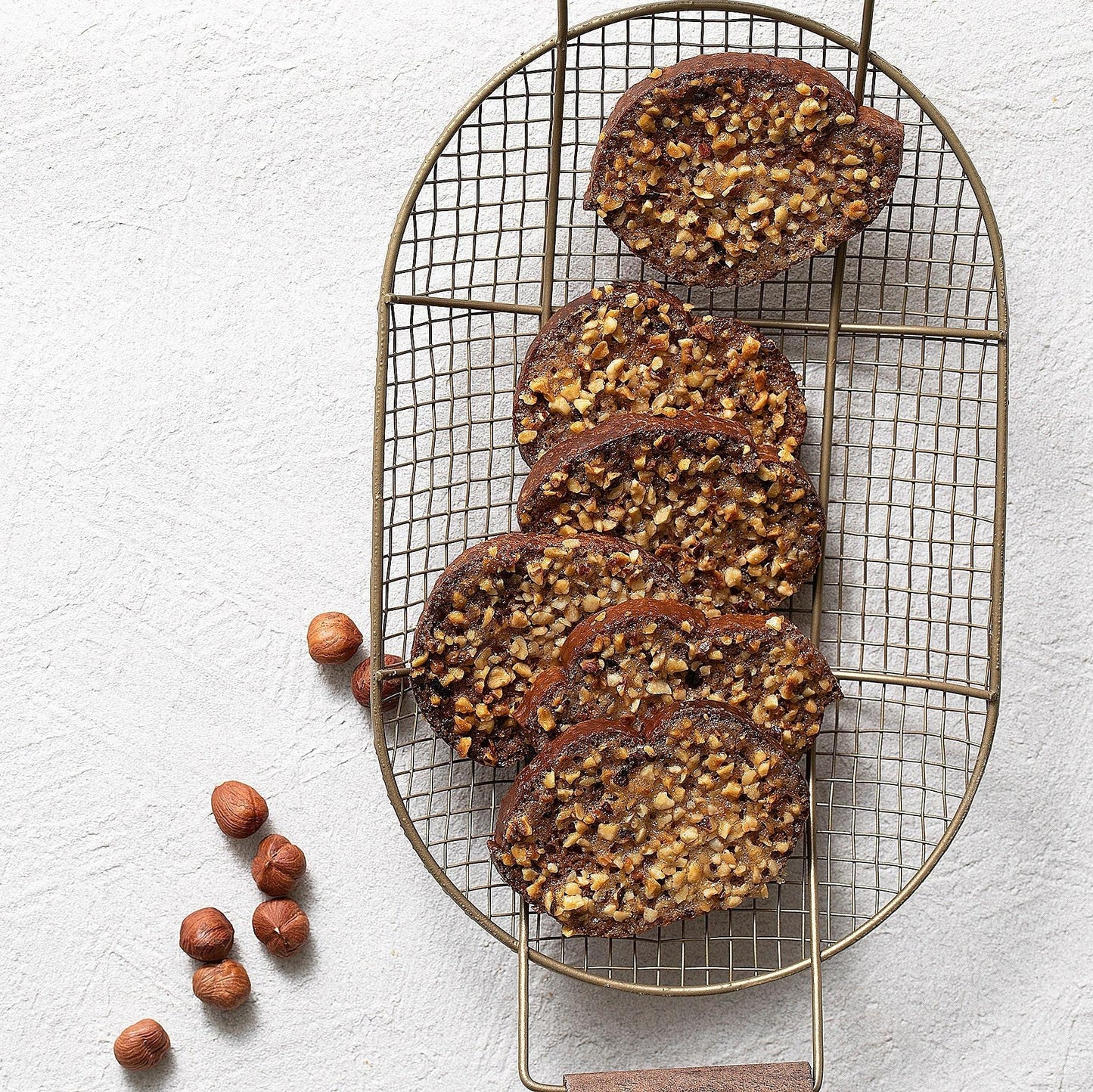 ヘーゼルナッツ&カフェプラリネ 8枚入.