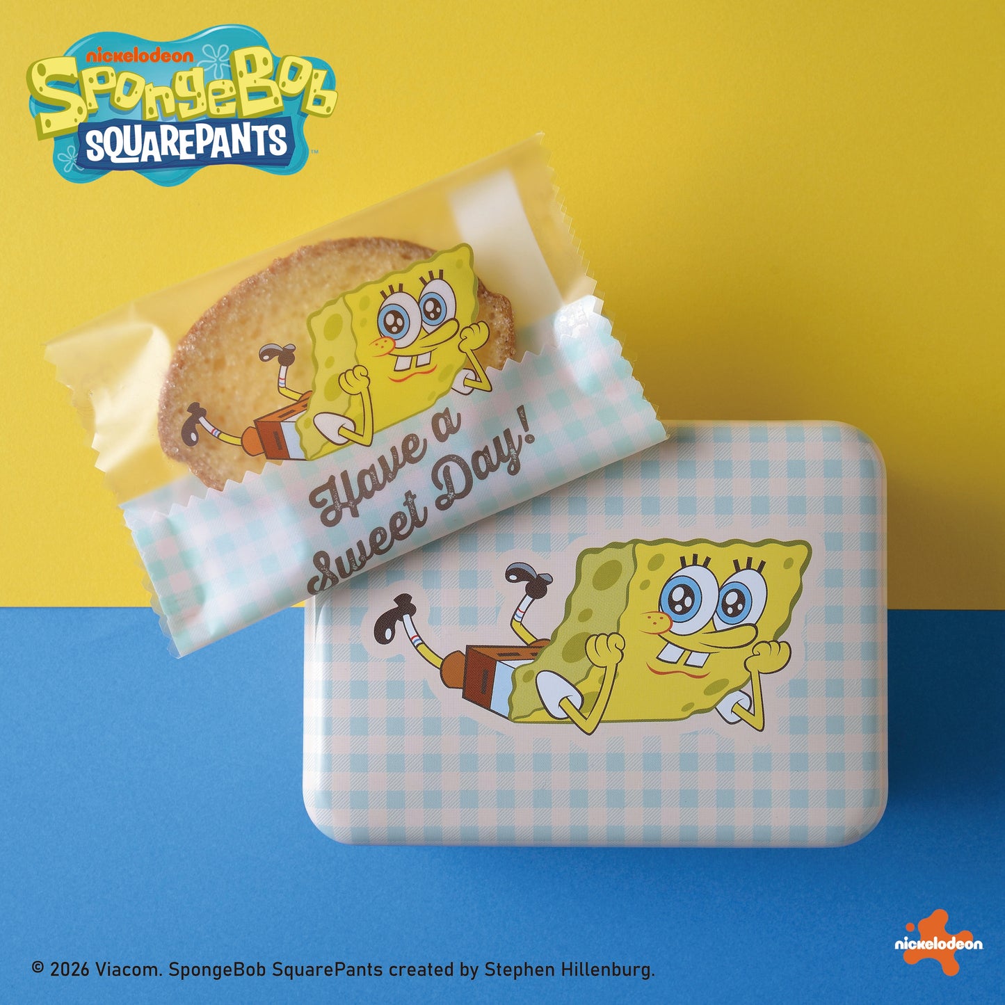 【スポンジ・ボブ×東京ラスク】ラスク缶